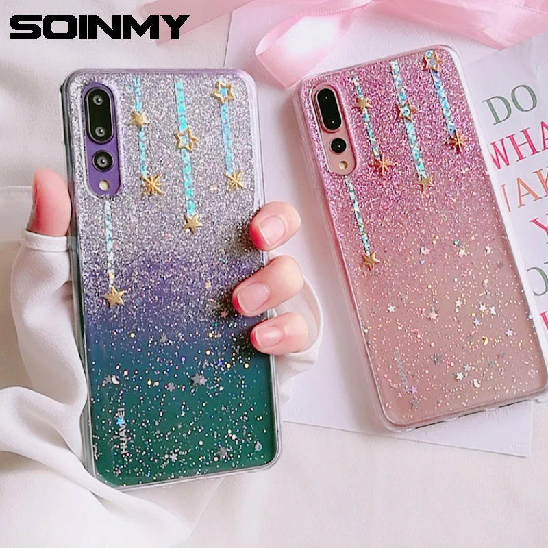 Transparent fundas for huawei p20 pro case silicone soft TPU Bling glitter Star phone cases for huawei p20 lite p20pro cover
Transparent fundas for huawei p20 pro case silicone soft TPU Bling glitter Star phone cases for huawei p20 lite p20pro cover