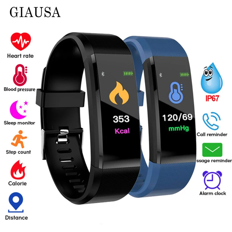 Health Bracelet Blood Pressure Measurement Heart Rate Monitor Fitness Tracker Smart Band for IPhone Xiaomi Pk Fitbits Mi Band 3
Health Bracelet Blood Pressure Measurement Heart Rate Monitor Fitness Tracker Smart Band for IPhone Xiaomi Pk Fitbits Mi Band 3