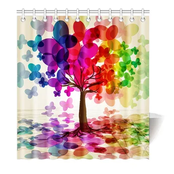 Colorful tree finger painting Shower Curtain Printing Waterproof Mildewproof Polyester Fabric Bath Curtain Bathroom
Colorful tree finger painting Shower Curtain Printing Waterproof Mildewproof Polyester Fabric Bath Curtain Bathroom