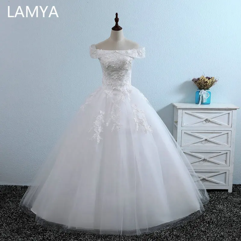 LAMYA 2019 New Arrived Wedding Dresses Cheap Lace Appliques Bridal Gowns Lady Discount Vintage Floor Length Vestidos De Noiva
LAMYA 2019 New Arrived Wedding Dresses Cheap Lace Appliques Bridal Gowns Lady Discount Vintage Floor Length Vestidos De Noiva