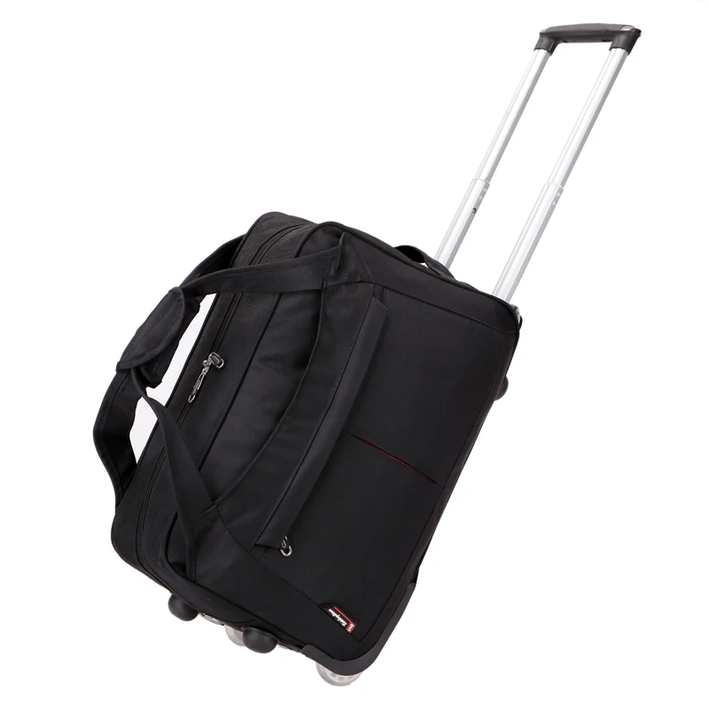 New Arrival Oxford Travel Trolley Bag on Wheels Women Men Unisex Luggage Bag on Wheel Suitcase Travel Duffle Bag with Wheels
New Arrival Oxford Travel Trolley Bag on Wheels Women Men Unisex Luggage Bag on Wheel Suitcase Travel Duffle Bag with Wheels