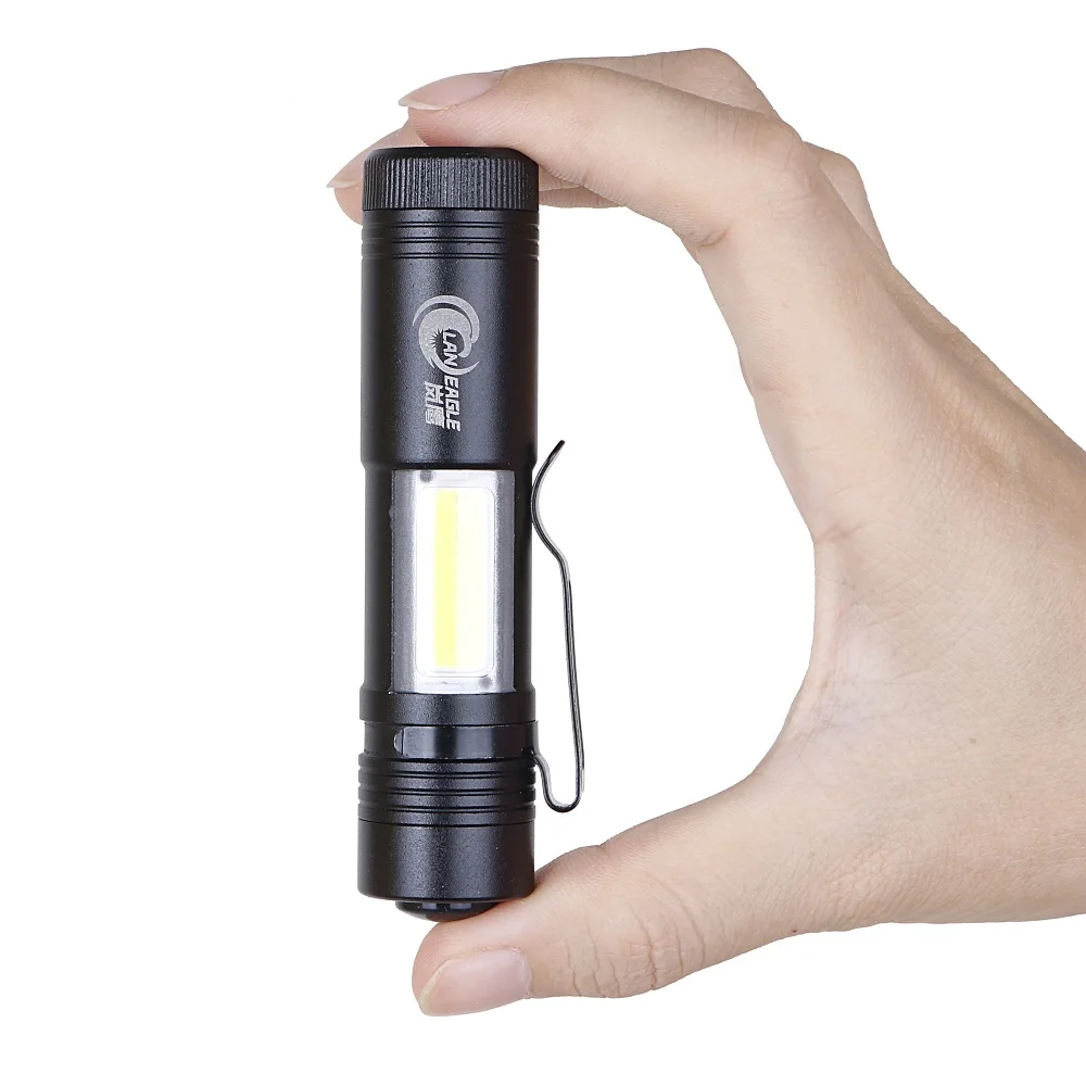 Grady Fung Mini Flashlight COB CREE Q5 Highlight Flashlight Rechargeable Camping Powerful Portable Aerospace Aluminum 14500
Grady Fung Mini Flashlight COB CREE Q5 Highlight Flashlight Rechargeable Camping Powerful Portable Aerospace Aluminum 14500