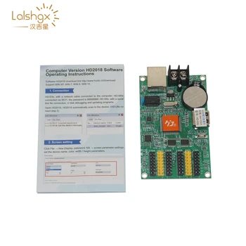 HD-E62 led controller Wireless transmission for U-Disk/RJ45 network port control card for P10 P6 P8 led display screen rs232
HD-E62 led controller Wireless transmission for U-Disk/RJ45 network port control card for P10 P6 P8 led display screen rs232