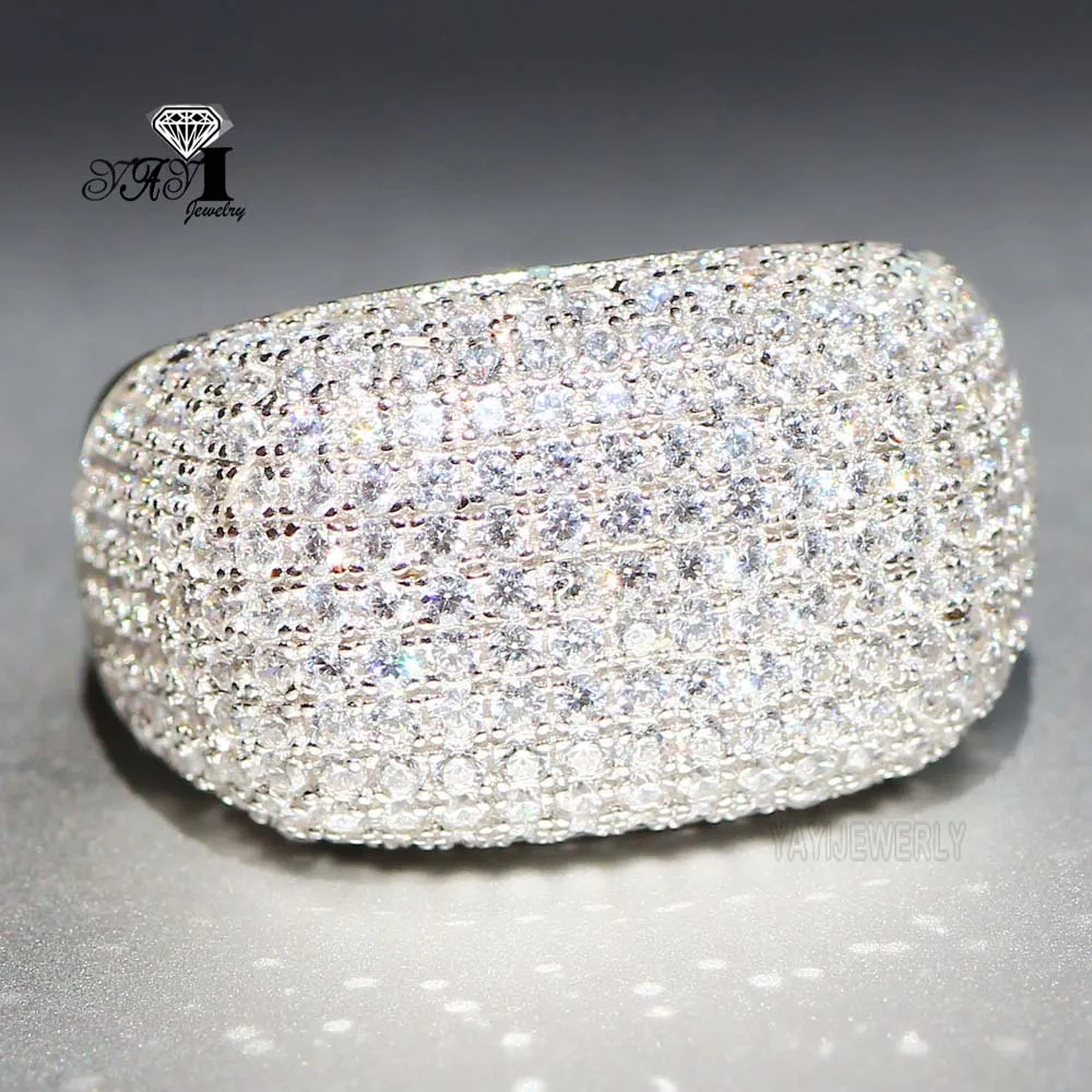 YaYI Jewelry Princess Cut 4.9 CT White Zircon Silver Color Engagement Rings wedding Heart Rings Girls Party Rings Gifts
YaYI Jewelry Princess Cut 4.9 CT White Zircon Silver Color Engagement Rings wedding Heart Rings Girls Party Rings Gifts
