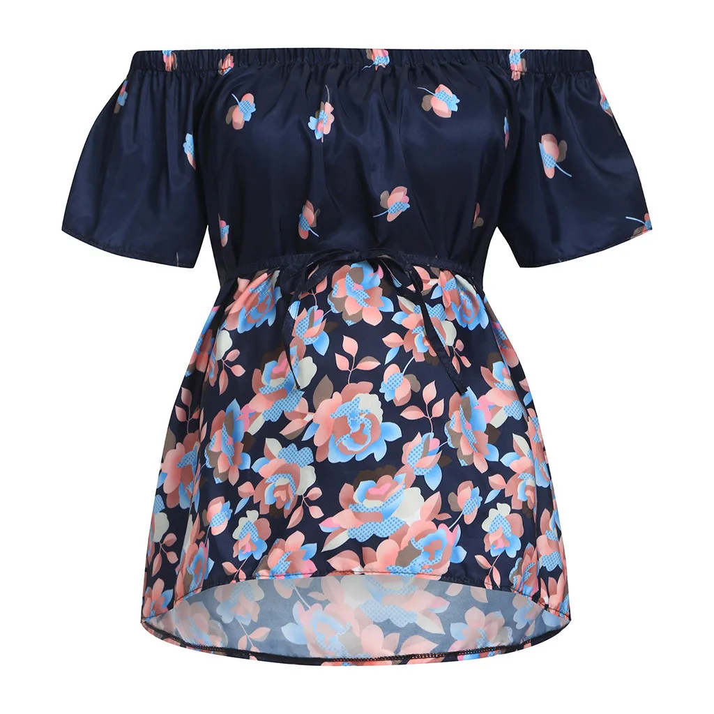 Hot Sale Women's Short Sleeve Tops Breastfeeding Off Shoulder Floral T-Shirt Maternity vetement maternite Dropshipping #BY30
Hot Sale Women's Short Sleeve Tops Breastfeeding Off Shoulder Floral T-Shirt Maternity vetement maternite Dropshipping #BY30