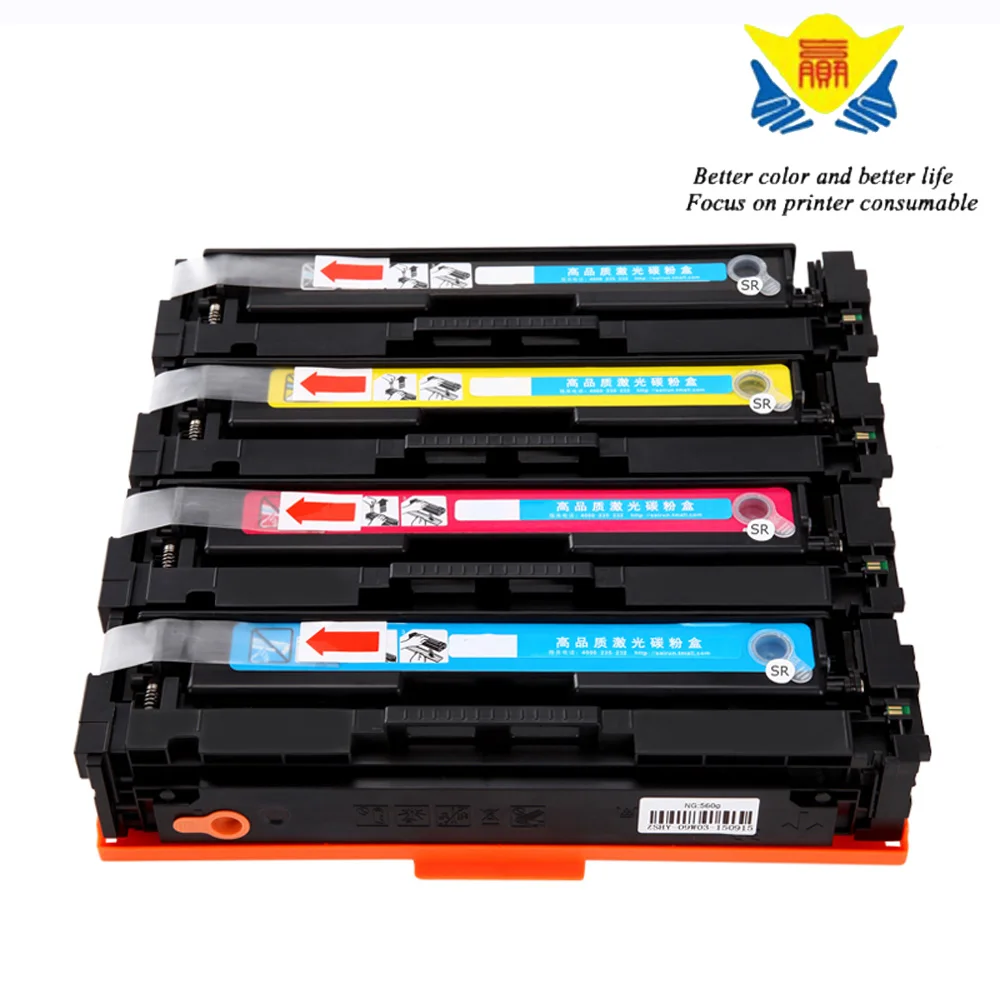 JIANYINGCHEN compatible toner cartridge CF500A CF501A CF502A CF503A replacement for HP Color LaserJet Pro M254dw 254nw M280nw
JIANYINGCHEN compatible toner cartridge CF500A CF501A CF502A CF503A replacement for HP Color LaserJet Pro M254dw 254nw M280nw