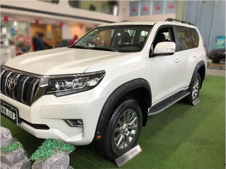 NEW Car Wheel Eyebrow Round Arc Fender Mud Flaps Mudguards Splash Guards For 18 TOYOTA LAND CRUISER PRADO 150 FJ150 2018 2019
NEW Car Wheel Eyebrow Round Arc Fender Mud Flaps Mudguards Splash Guards For 18 TOYOTA LAND CRUISER PRADO 150 FJ150 2018 2019