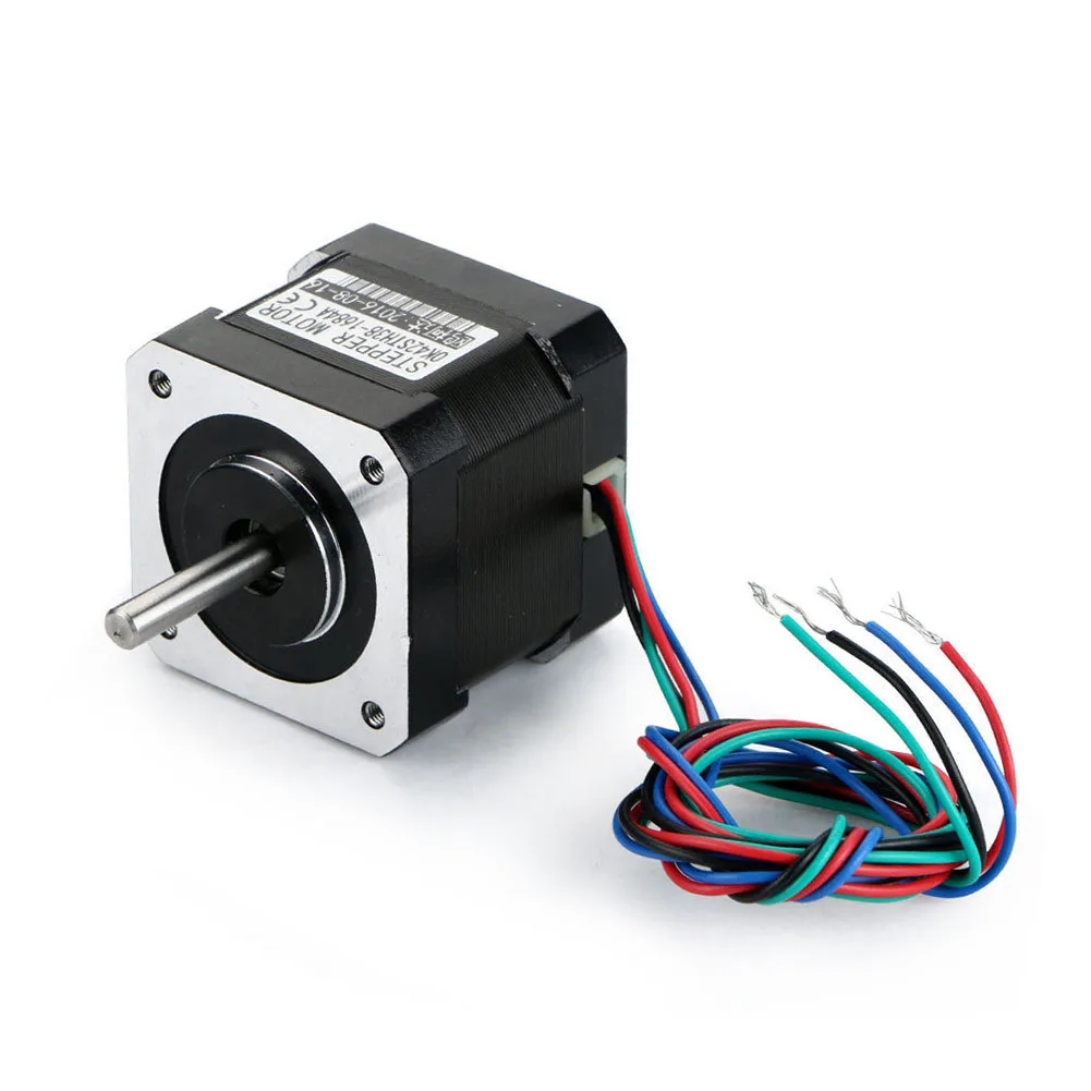 2 Phases 4-Wire 42 BYG For Nema17 1.68A Hybrid Stepper Motor For 3D Printer Carving --M25
2 Phases 4-Wire 42 BYG For Nema17 1.68A Hybrid Stepper Motor For 3D Printer Carving --M25