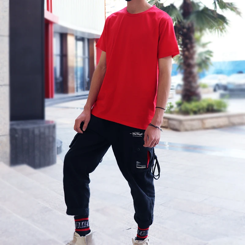 High Quality Fashion Mens T Shirts Casual Short Sleeve T-shirt Mens Solid Casual Cotton Tee Shirt Summer Clothing
High Quality Fashion Mens T Shirts Casual Short Sleeve T-shirt Mens Solid Casual Cotton Tee Shirt Summer Clothing