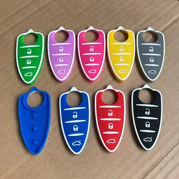 High Quality Rubber Silicone key pad sticker For FIAT 500 Panda Punto Bravo Car Remote keyless Flip Key 3 button Button
High Quality Rubber Silicone key pad sticker For FIAT 500 Panda Punto Bravo Car Remote keyless Flip Key 3 button Button
