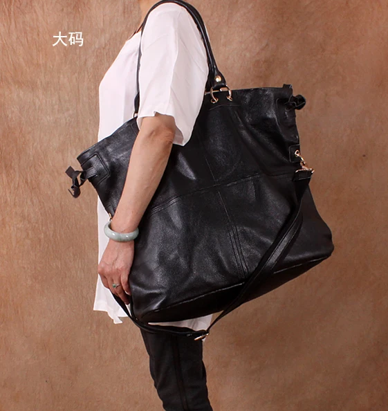 size 53.5*42*18 Fashion casual oversized bags genuine leather women's handbag handmade bag one shoulder cross-body leather soft
size 53.5*42*18 Fashion casual oversized bags genuine leather women's handbag handmade bag one shoulder cross-body leather soft