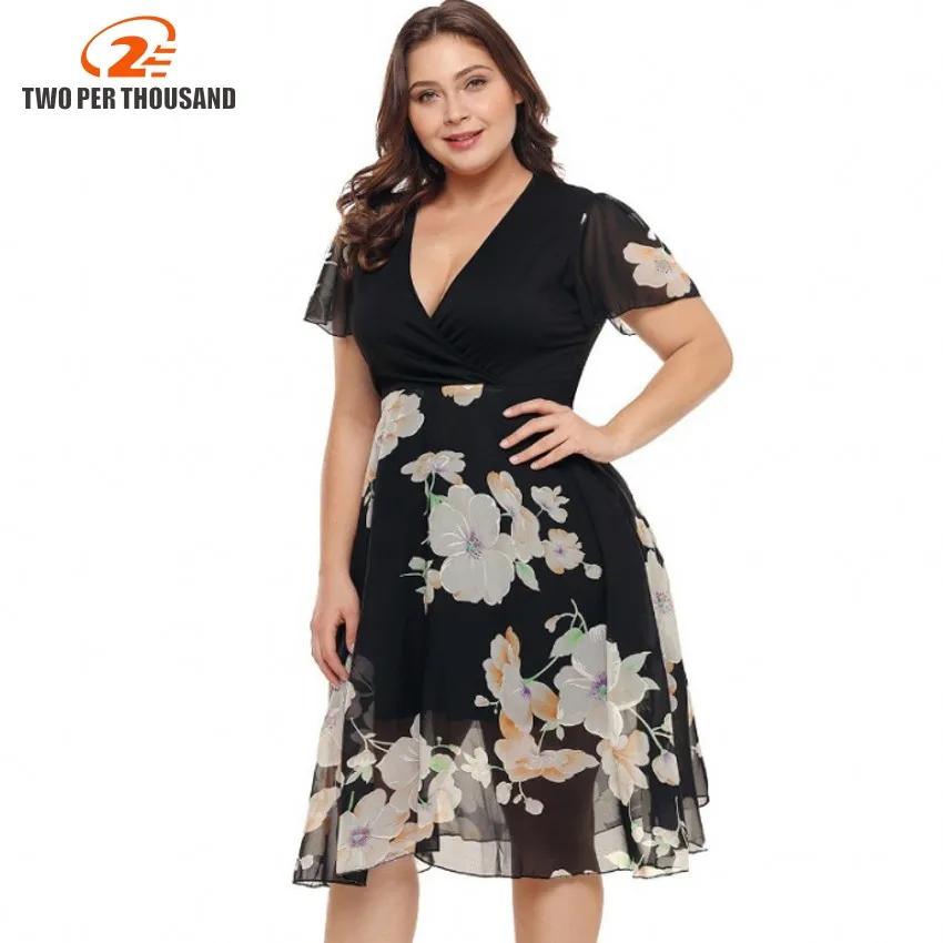 3XL 4XL Large Size 2018 Summer Dress Big Size Office Dress Black Dresses Plus Size Women Clothing Short Sleeve Casual Vestidos
3XL 4XL Large Size 2018 Summer Dress Big Size Office Dress Black Dresses Plus Size Women Clothing Short Sleeve Casual Vestidos