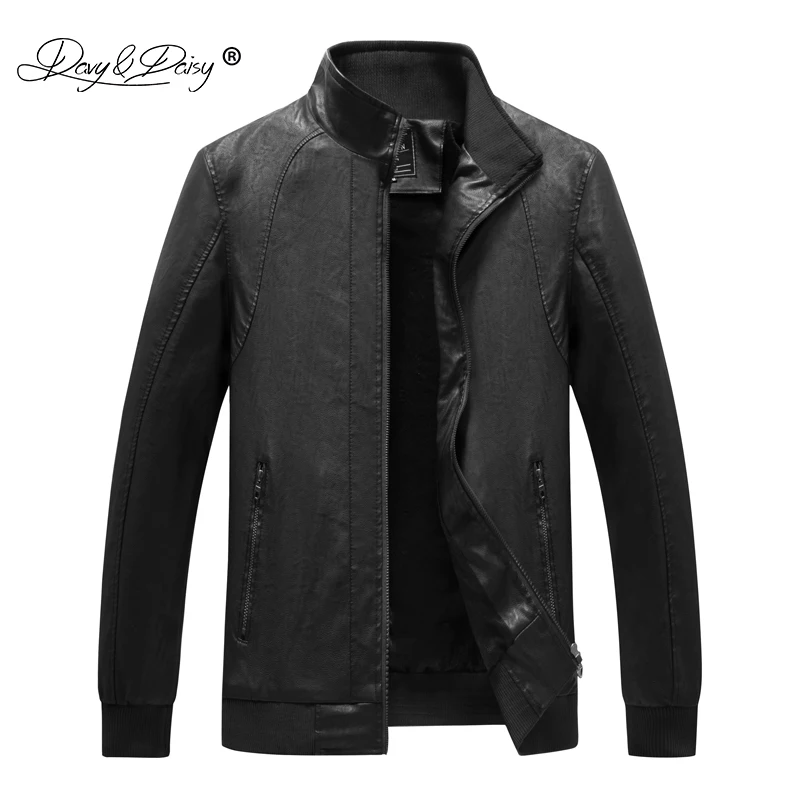 DAVYDAISY 2019 New Arrival Autumn Winter Man Jacket PU Leather High Quality Plus Size 4XL 5XL 6XL Black Jacket Coat JK090
DAVYDAISY 2019 New Arrival Autumn Winter Man Jacket PU Leather High Quality Plus Size 4XL 5XL 6XL Black Jacket Coat JK090