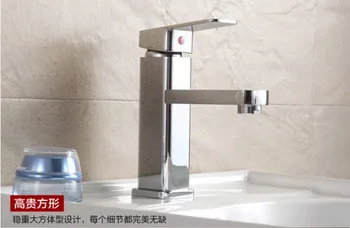 Square fashion full brass single hole Bathroom basin Faucet chrome Polished mixer tap crocks wentang Lavatory faucet
Square fashion full brass single hole Bathroom basin Faucet chrome Polished mixer tap crocks wentang Lavatory faucet