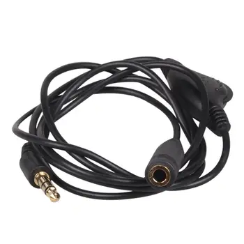 1m Black 3.5mm Male to Female Stereo Earphone Audio Extension Cable Cord Wire Earpiece Extension Cables Line With Volume Control
1m Black 3.5mm Male to Female Stereo Earphone Audio Extension Cable Cord Wire Earpiece Extension Cables Line With Volume Control