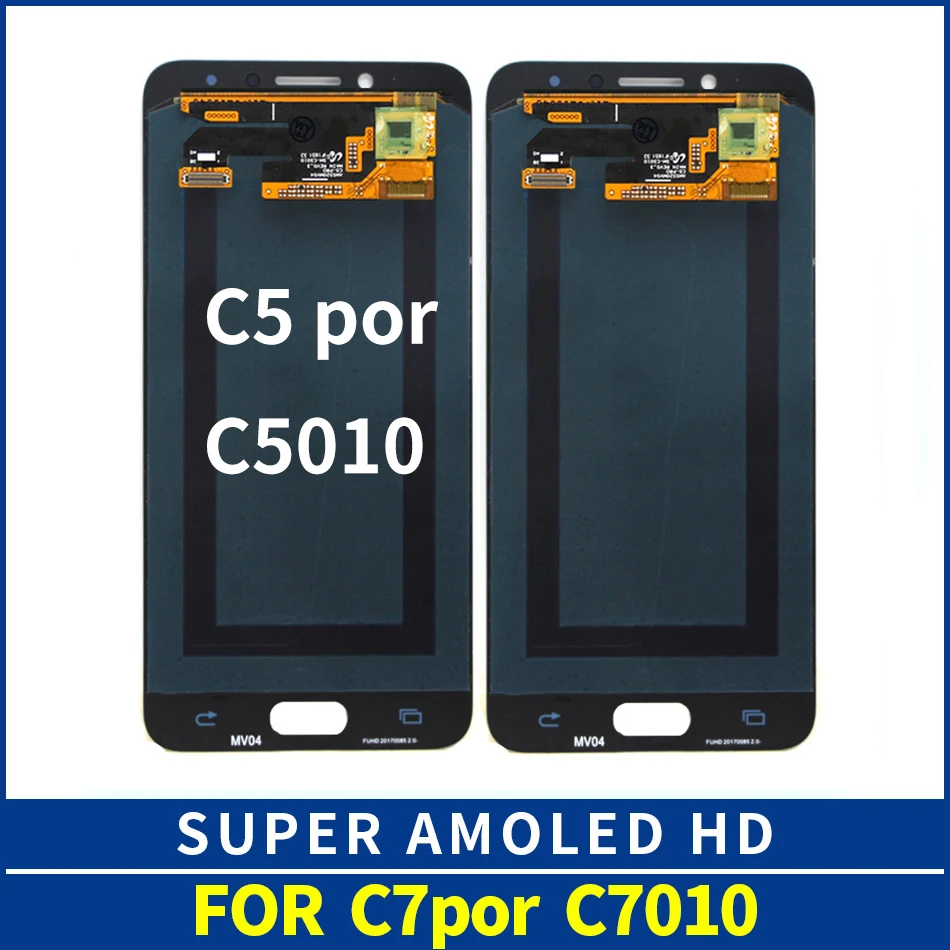 Original Super AMOLED LCD Display For Samsung for Galaxy C5 pro/C5010 LCD Screen Touch Screen Digitizer Assembly
Original Super AMOLED LCD Display For Samsung for Galaxy C5 pro/C5010 LCD Screen Touch Screen Digitizer Assembly