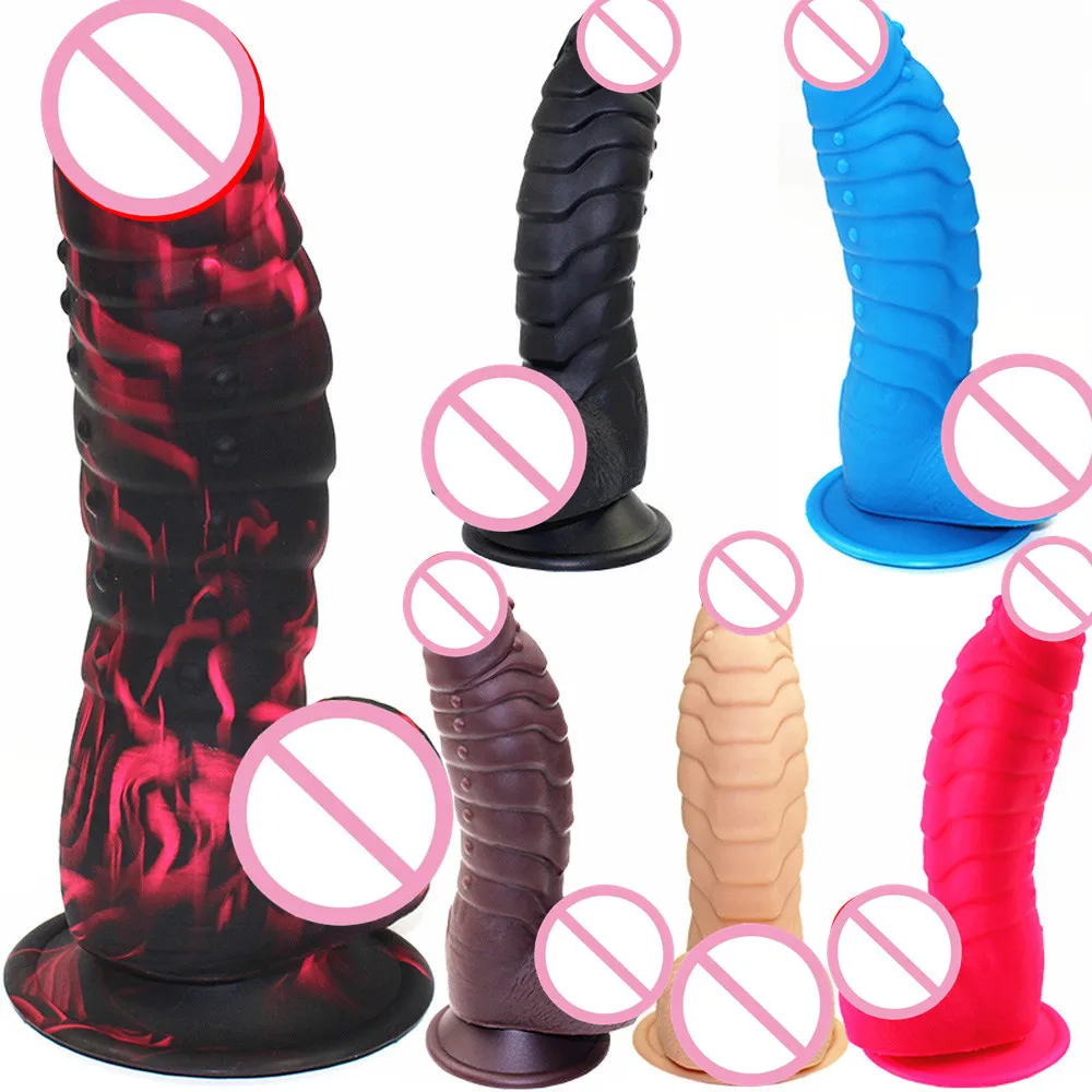 Силиконовый Фаллоимитатор На Присоске