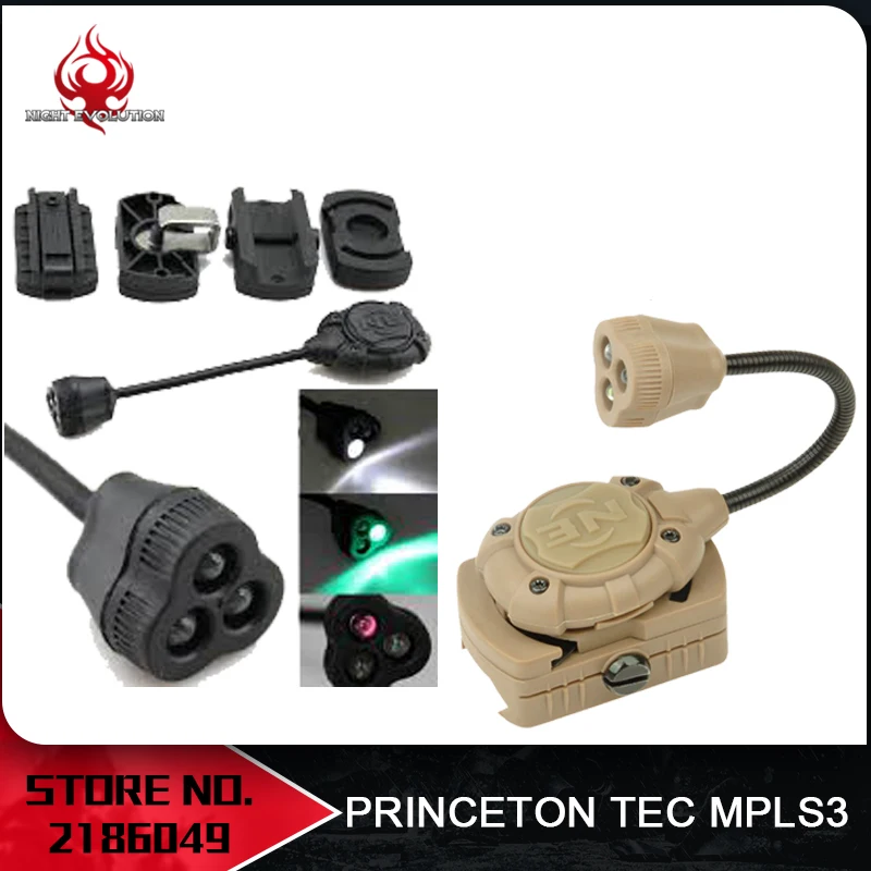 Night Evolution Princeton Tec MPLS3 Lighting System Tactical Helmet FlashLight Tactical Cycling Outdoor Sports Hunting NE05015
Night Evolution Princeton Tec MPLS3 Lighting System Tactical Helmet FlashLight Tactical Cycling Outdoor Sports Hunting NE05015