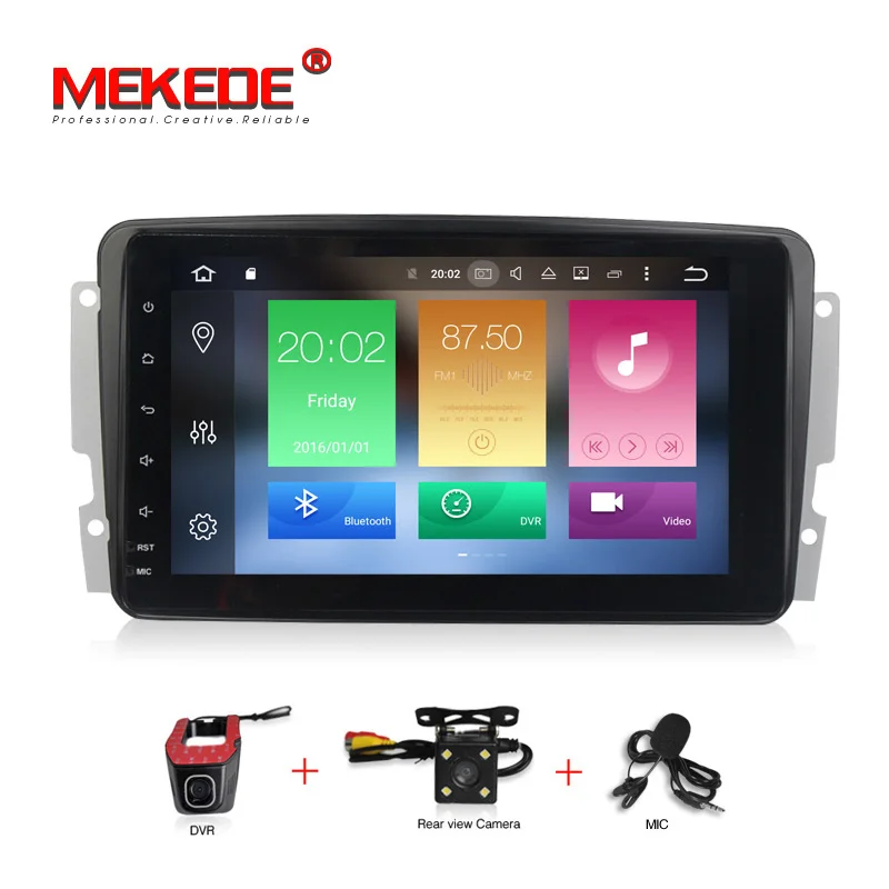 Android 8.0 HD 8 Inch Car DVD Player Stereo System For Mercedes/Benz/W209/W203/W463/Viano/W639/Vito 4G RAM WIFI Radio GPS
Android 8.0 HD 8 Inch Car DVD Player Stereo System For Mercedes/Benz/W209/W203/W463/Viano/W639/Vito 4G RAM WIFI Radio GPS