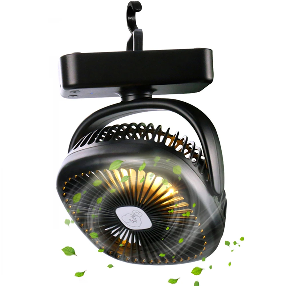 Lixada Portable Travel Mini Camping Fan with LED Lights USB Rechargeable Battery Operated Desk Fan Tent Lamp Hanging Hook Fan
Lixada Portable Travel Mini Camping Fan with LED Lights USB Rechargeable Battery Operated Desk Fan Tent Lamp Hanging Hook Fan
