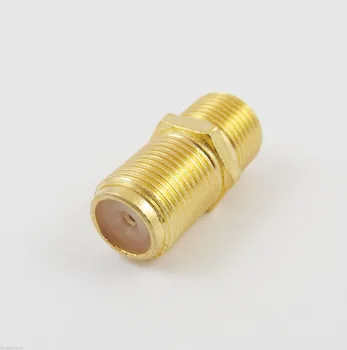 10pcs Gold F Female To F Female Coupler Straight Coax Gender Changer TV Connector
10pcs Gold F Female To F Female Coupler Straight Coax Gender Changer TV Connector