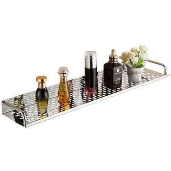 ITECHOR Stainless Steel Single-Layer Wall-Mounted Storage Rack Holder Kitchen Bathroom Storage Shelf - Silver
ITECHOR Stainless Steel Single-Layer Wall-Mounted Storage Rack Holder Kitchen Bathroom Storage Shelf - Silver