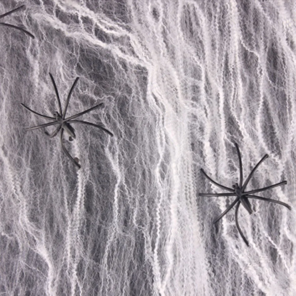 Halloween Scary Party Scene Props White Stretchy Cobweb Spider Web Horror Halloween Decoration For Bar Haunted House
Halloween Scary Party Scene Props White Stretchy Cobweb Spider Web Horror Halloween Decoration For Bar Haunted House