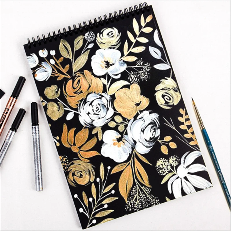 Retro Watercolor Paper for Drawing Painting Graffiti Coiling Black Paper Sketch Book Memo Pad Notebook Office School Art Gift
Retro Watercolor Paper for Drawing Painting Graffiti Coiling Black Paper Sketch Book Memo Pad Notebook Office School Art Gift