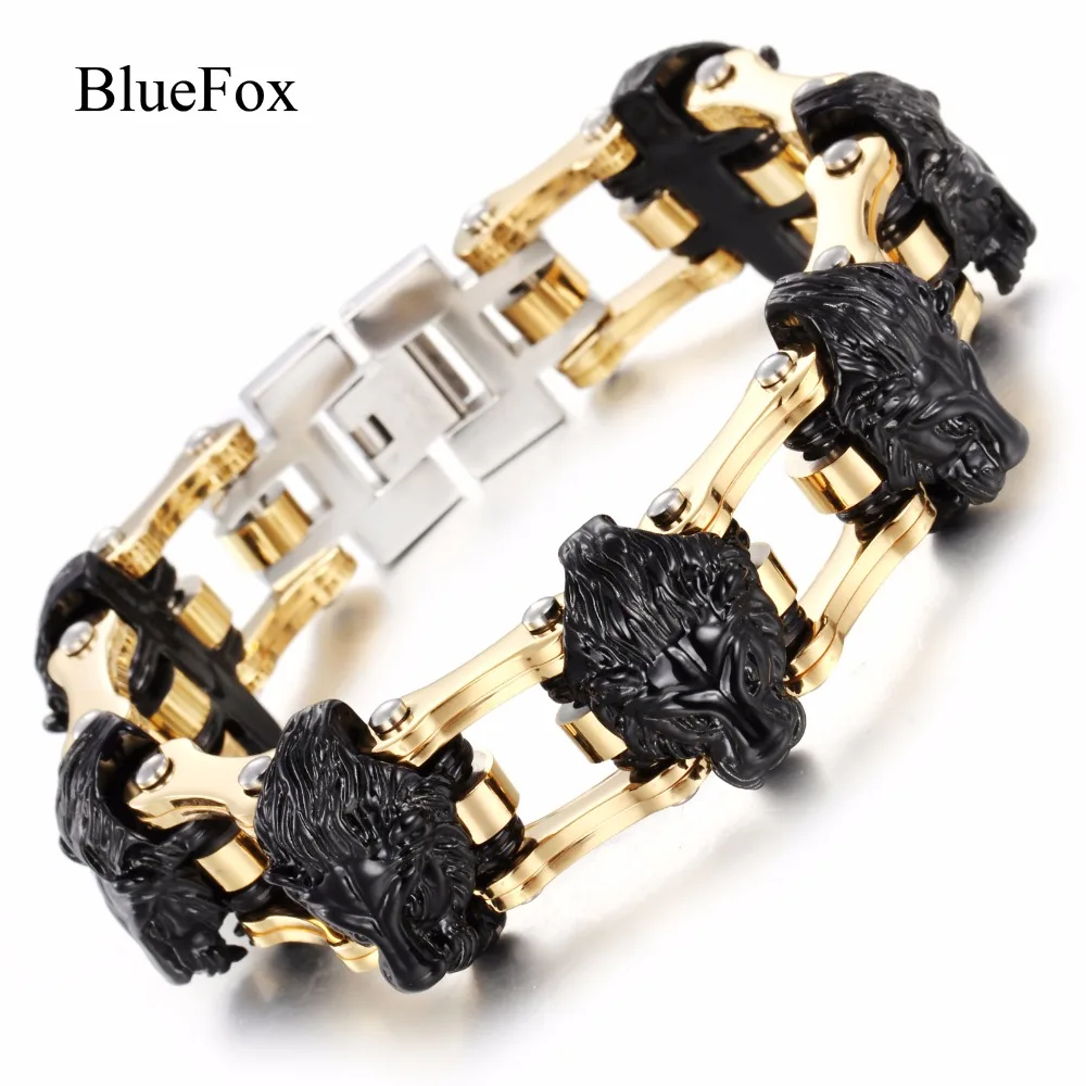Chic Lion Head Men Bracelet & Bangles 316L Titanium Stainless Steel Fashion Charms Hand Chain Wrist Band Jewelry Pulseras Gift
Chic Lion Head Men Bracelet & Bangles 316L Titanium Stainless Steel Fashion Charms Hand Chain Wrist Band Jewelry Pulseras Gift
