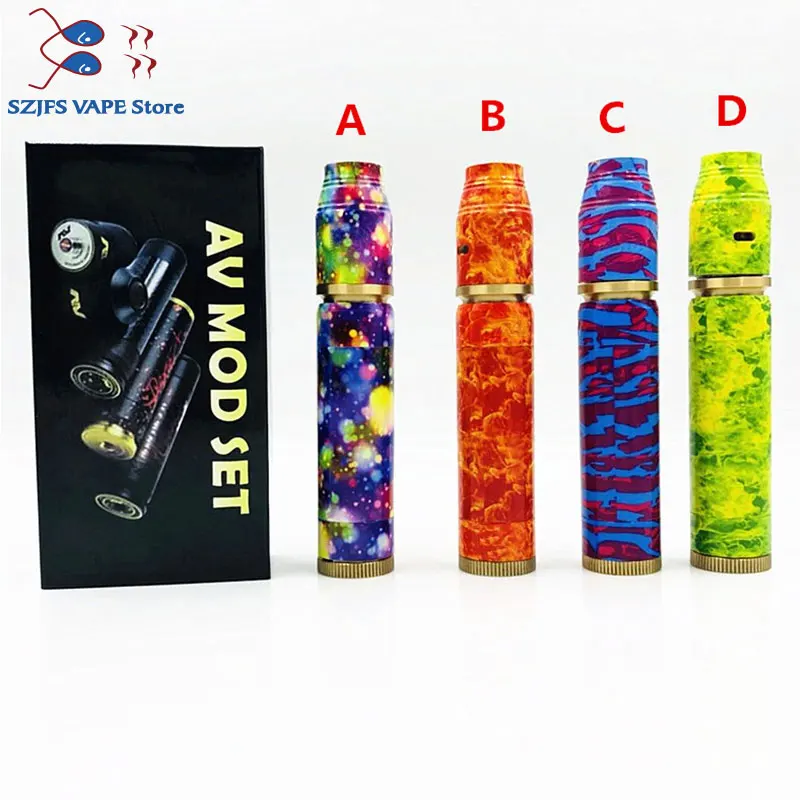 e-cigarette Avidlyfe Mod Kit Avid lyfe AV Twistgyre Mod 18650 battery Vape pen aluminum Mechanical Mods kit VS Kennedy 25 mod
e-cigarette Avidlyfe Mod Kit Avid lyfe AV Twistgyre Mod 18650 battery Vape pen aluminum Mechanical Mods kit VS Kennedy 25 mod