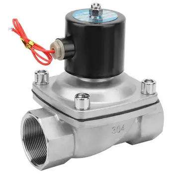 G2'' Single Direction Stainless Steel Solenoid Valve Straight Through Type Valve AC220V
G2'' Single Direction Stainless Steel Solenoid Valve Straight Through Type Valve AC220V