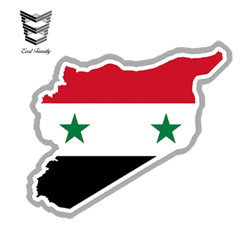 EARLFAMILY 13cm x 10.7cm Car Styling SYRIA Map Flag Car Sticker Silhouette for Bumper Laptop Door Waterproof Windows Accessories
EARLFAMILY 13cm x 10.7cm Car Styling SYRIA Map Flag Car Sticker Silhouette for Bumper Laptop Door Waterproof Windows Accessories