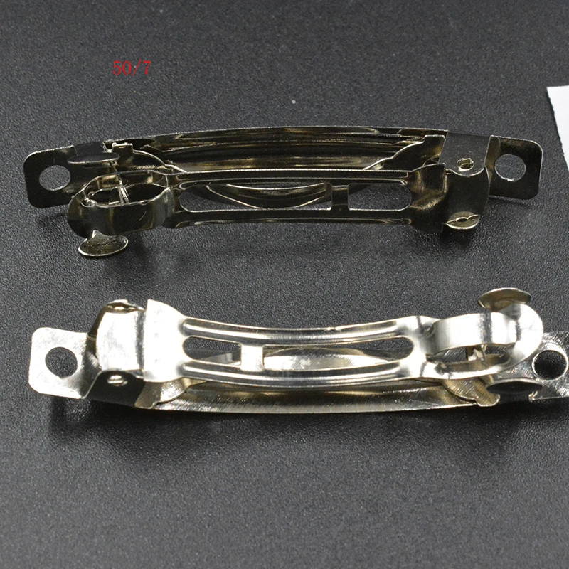 FLTMRH 3pcs 50mm Wholesale Platinum Plated Tone Metal Barrette Hair Clip Blank DIY Hair Findings Settings for Jewelry Making
FLTMRH 3pcs 50mm Wholesale Platinum Plated Tone Metal Barrette Hair Clip Blank DIY Hair Findings Settings for Jewelry Making