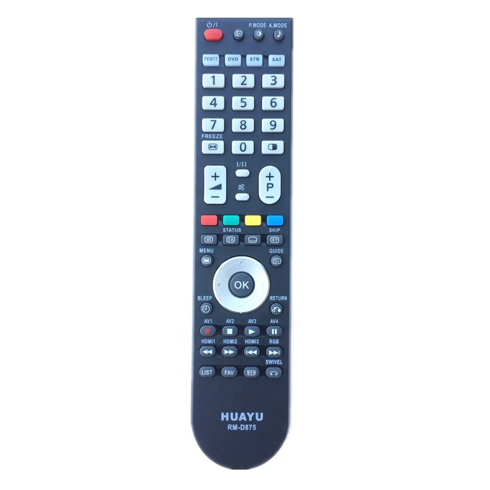 RM-D875 For HITACHI TV Remote Control Replace CLE-990 CLE-995 CLE-998 CLE-999 CLE-860A CLE-879 CLE-884A CLE-884B
RM-D875 For HITACHI TV Remote Control Replace CLE-990 CLE-995 CLE-998 CLE-999 CLE-860A CLE-879 CLE-884A CLE-884B