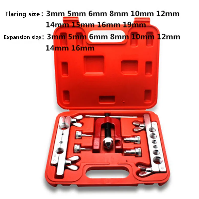 7pcs/set Good quality car air conditioner pipe flare tool,copper pipe expanding tool
7pcs/set Good quality car air conditioner pipe flare tool,copper pipe expanding tool
