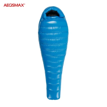 AEGISMAX D5 Series Professional Ultralight White Duck Down Mummy Adult Nylon Winter Outdoor Camping Sleeping Bag
AEGISMAX D5 Series Professional Ultralight White Duck Down Mummy Adult Nylon Winter Outdoor Camping Sleeping Bag