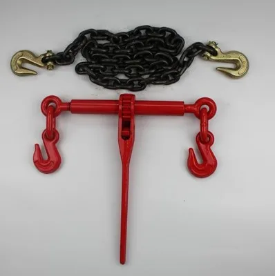 3TX3M, 10MM chain, forged ratchet type or lever type Load Binder chain binder cargo binding tool
3TX3M, 10MM chain, forged ratchet type or lever type Load Binder chain binder cargo binding tool
