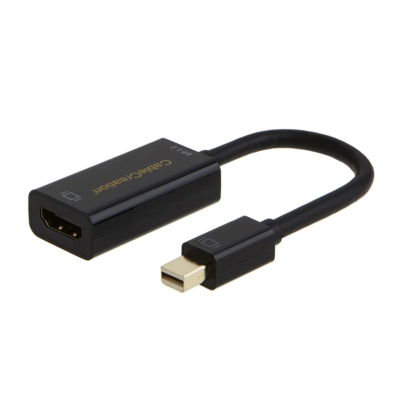 4K Mini Displayport to HDMI Adapter Active Mini DP(Thunderbolt Port Compatible) to HDMI AV HDTV Male to Female Adaptor
4K Mini Displayport to HDMI Adapter Active Mini DP(Thunderbolt Port Compatible) to HDMI AV HDTV Male to Female Adaptor