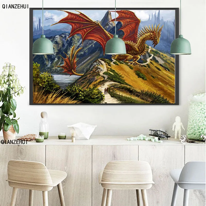 DIY Rhinestone plastic crafts painting diamond Magical dragon Square diamond painting cross stitch full diamond embroidery
DIY Rhinestone plastic crafts painting diamond Magical dragon Square diamond painting cross stitch full diamond embroidery