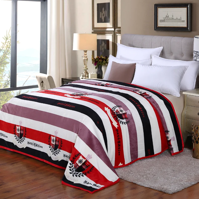 Hot Sale High Quality Fashion Stylish British Style Red Stripes Pattern Blanket For Sofa/Bed/Home Blanket Bedspreads 180x200cm
Hot Sale High Quality Fashion Stylish British Style Red Stripes Pattern Blanket For Sofa/Bed/Home Blanket Bedspreads 180x200cm