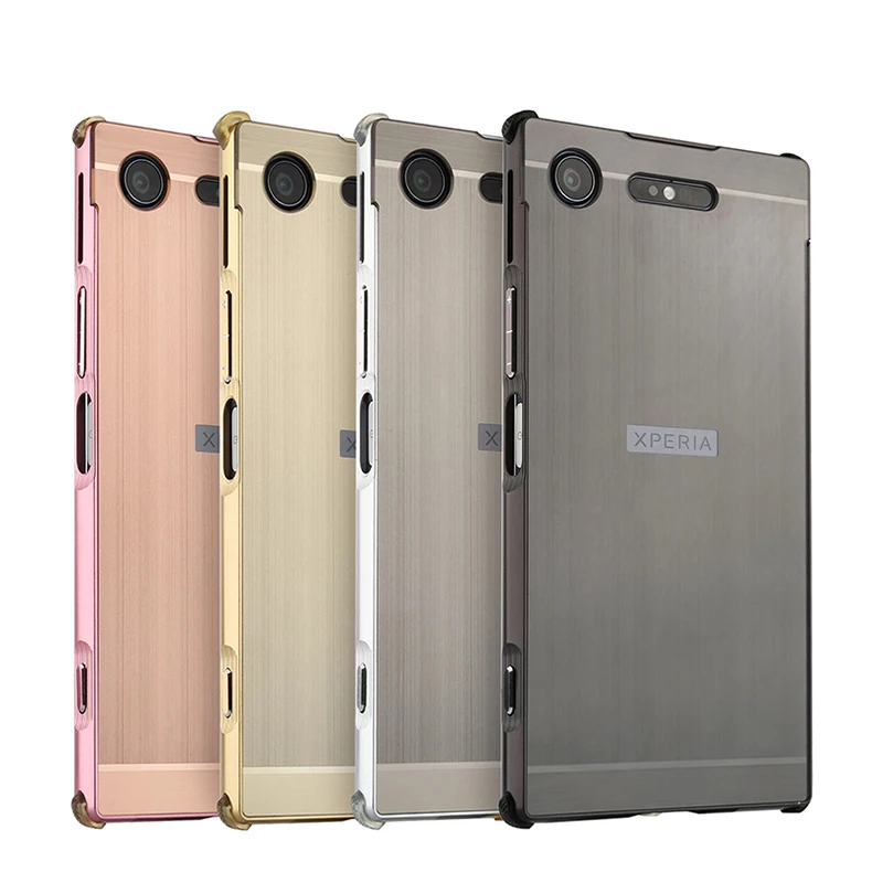 HYYGEDeal Phone case 2 in 1 Metal Frame Bumper Brushed Back Silm anti-drop Shockproof Case For Sony Xperia XZ1 XZ1 Compact
HYYGEDeal Phone case 2 in 1 Metal Frame Bumper Brushed Back Silm anti-drop Shockproof Case For Sony Xperia XZ1 XZ1 Compact