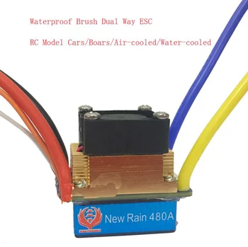 1PCS 320A 480A Brushed ESC Speed Controller Water-proof Dual Way Water-cooled for DIY RC Bait Boat Model Crawler Cars
1PCS 320A 480A Brushed ESC Speed Controller Water-proof Dual Way Water-cooled for DIY RC Bait Boat Model Crawler Cars