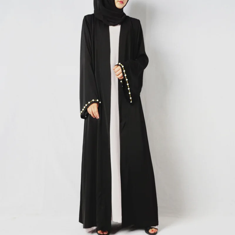 2019 New Muslim Dress Women Islamic Clothing Moroccan Kaftan Chiffon Lace Open Black Abayas Robe Dubai Abaya Turkish Clothes
2019 New Muslim Dress Women Islamic Clothing Moroccan Kaftan Chiffon Lace Open Black Abayas Robe Dubai Abaya Turkish Clothes