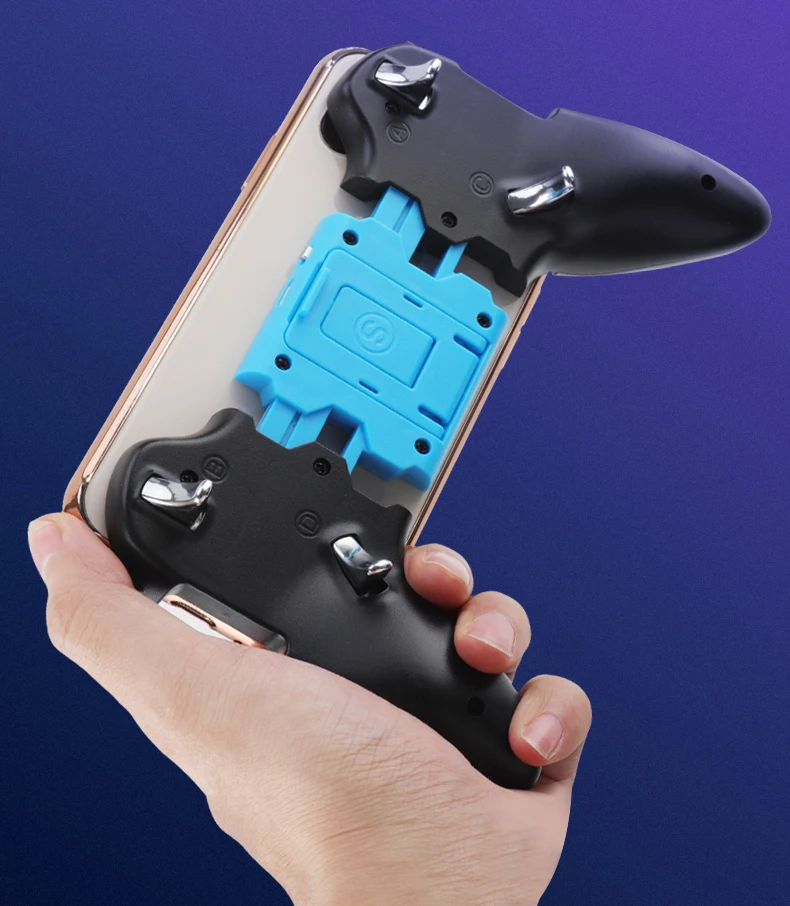 S7 Rechargable Wireless Gamepad Joystick Game Holder Bluetooth Controller for iOS
S7 Rechargable Wireless Gamepad Joystick Game Holder Bluetooth Controller for iOS