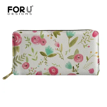 FORUDESIGNS Happy Floral Printing Wallets Leather Lady Purses Large Capacity Clutch Wallet Credit Card Cellphone Bag Carteras
FORUDESIGNS Happy Floral Printing Wallets Leather Lady Purses Large Capacity Clutch Wallet Credit Card Cellphone Bag Carteras