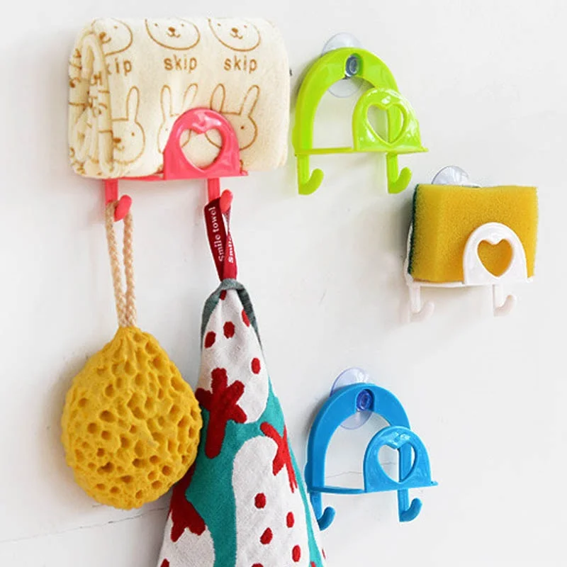 Joyathome Sponge Holder Suction Cup Sink Holder Kitchen Tools Gadget Decor Wall Mounted Type Storage Holders Rack with Hooks
Joyathome Sponge Holder Suction Cup Sink Holder Kitchen Tools Gadget Decor Wall Mounted Type Storage Holders Rack with Hooks