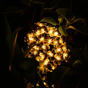 Solar LED String Light 7M 50LED Solar Powered Flower Garlands Celebration Holiday Party Outdoor Garden Decoration Fairy Lights
Solar LED String Light 7M 50LED Solar Powered Flower Garlands Celebration Holiday Party Outdoor Garden Decoration Fairy Lights