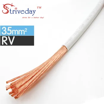 1/5 Meters RV-35mm Square Multi-strand Flexible Stranded Cord Electrical and Electronic Equipment Copper Electronic Wire
1/5 Meters RV-35mm Square Multi-strand Flexible Stranded Cord Electrical and Electronic Equipment Copper Electronic Wire