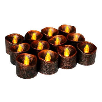 24pcs Halloween LED Candle Lights Electric Night Light Party Decoration for Bar Home Garden (Flashing Yellow Light)
24pcs Halloween LED Candle Lights Electric Night Light Party Decoration for Bar Home Garden (Flashing Yellow Light)