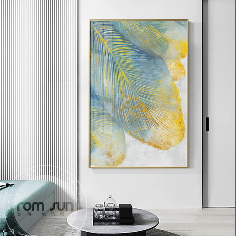 Modern Green Canvas Poster Print Modern White Yellow Feather Wall Art Pictur for Living Room Entrance Abstract Cuadro Decoration
Modern Green Canvas Poster Print Modern White Yellow Feather Wall Art Pictur for Living Room Entrance Abstract Cuadro Decoration
